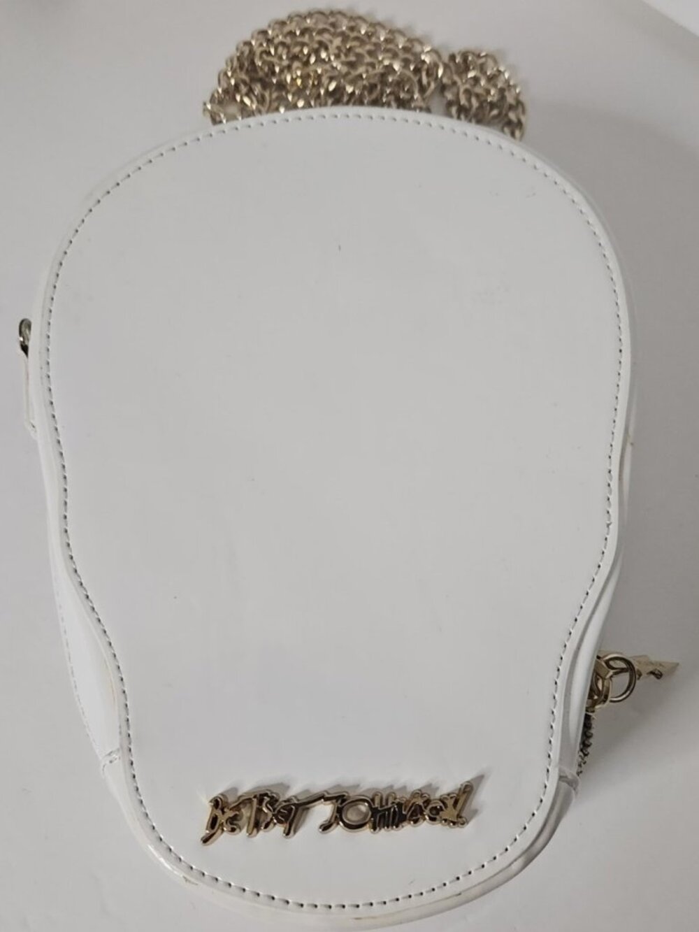 Betsey Johnson Sugar Skull Crossbody Bag White Floral Head Case - Picture 6 of 8
